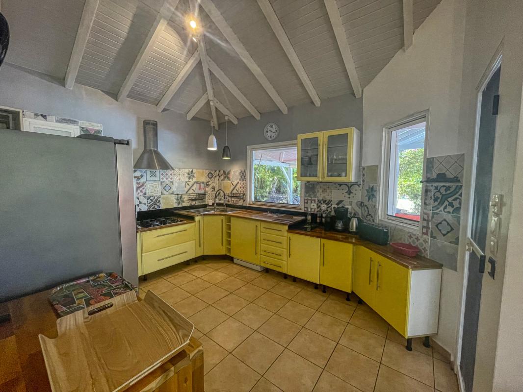 17.Location villa piscine St François Guadeloupe_Cuisine